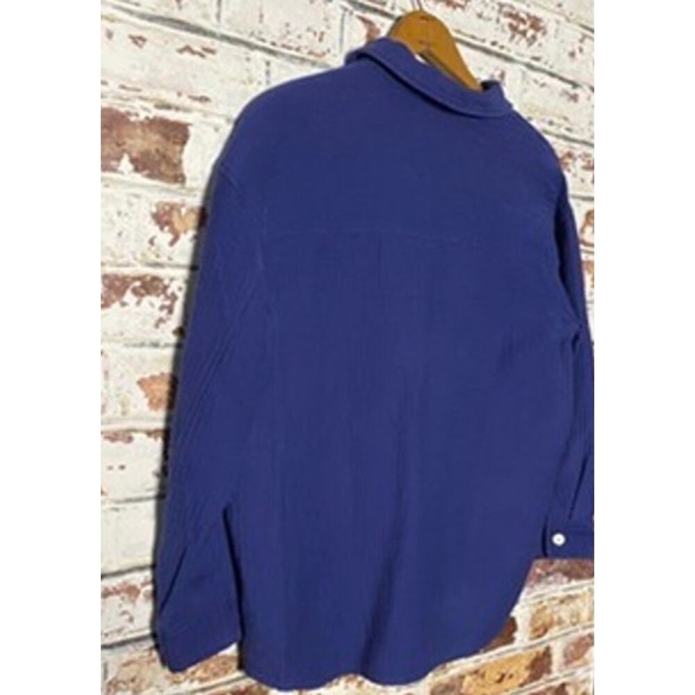 Madewell Superoversized Shirt Cotton Gauzy Collared Button Down Shacket - Picture 13 of 13